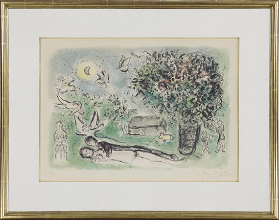 Marc Chagall - Pastorale - Frame image