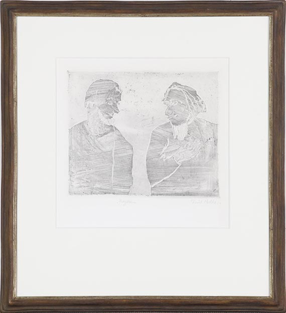 Emil Nolde - Nachbarn - Frame image