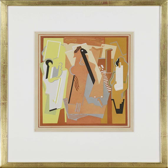 Albert Gleizes - Peinture à trois éléments - Frame image