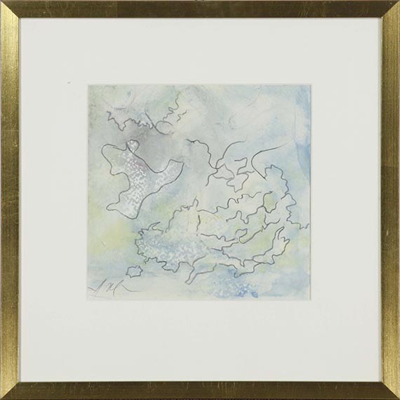 Hans (Jean) Arp - Fauna und Flora eines Wolkenkopfes - Frame image