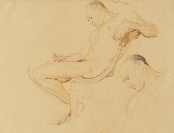 Otto Greiner - Herakles bei Omphale