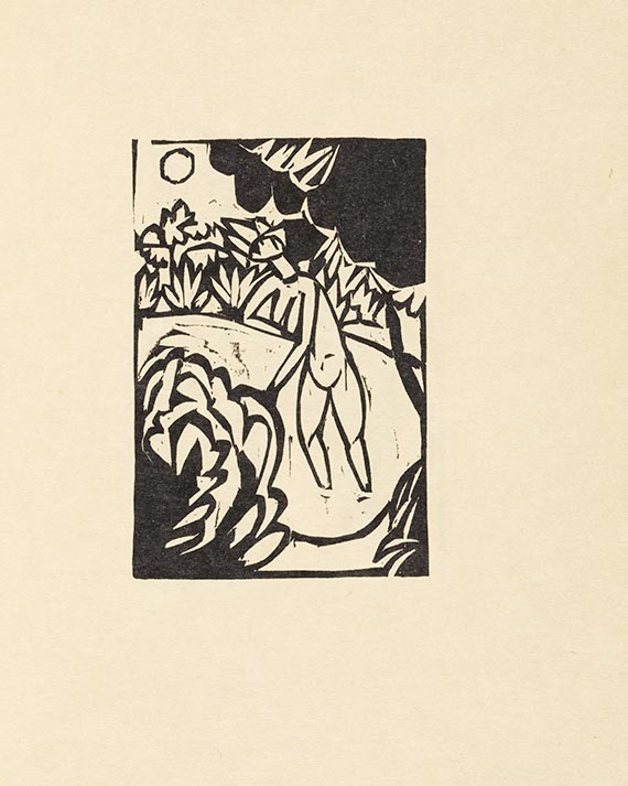 Ernst Ludwig Kirchner - Alfred Döblin. Das Stiftsfräulein und der Tod. Eine Novelle - 