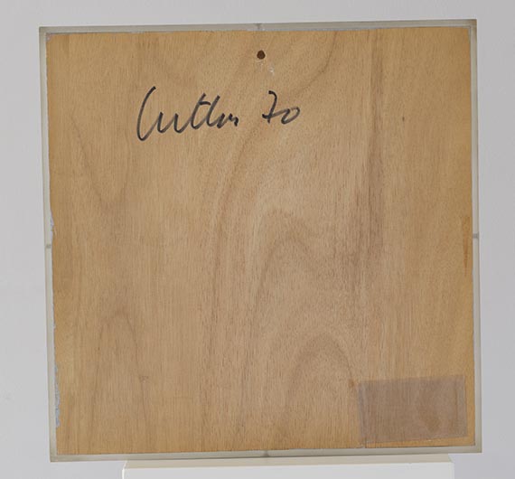 Adolf Luther - Ohne Titel - Back side