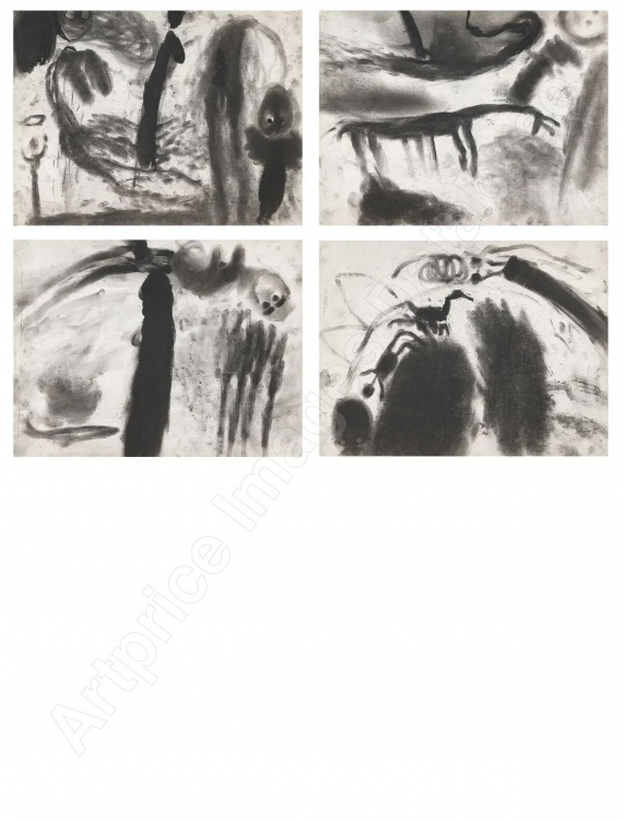 Series of 4 drawings...