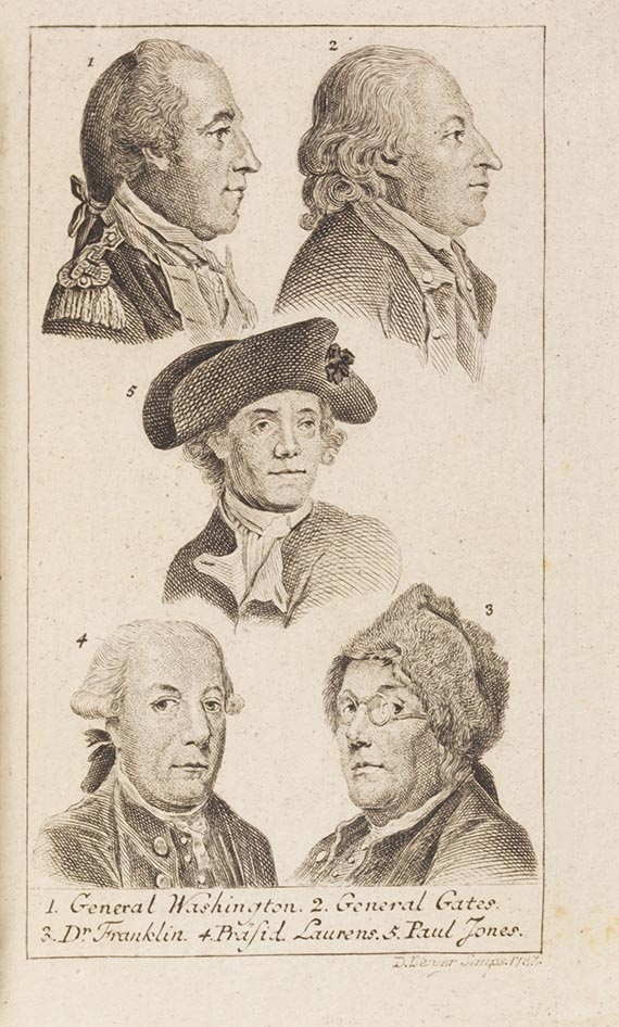 Matthias Christian Sprengel - Allg. historisches Taschenbuch ... enthaltend ... die Geschichte der Revolution von Nord-America. - 