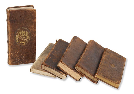 Johann Stridbeck - Konvolut von 6 Taschenatlanten von Stridbeck und Bodenehr - 