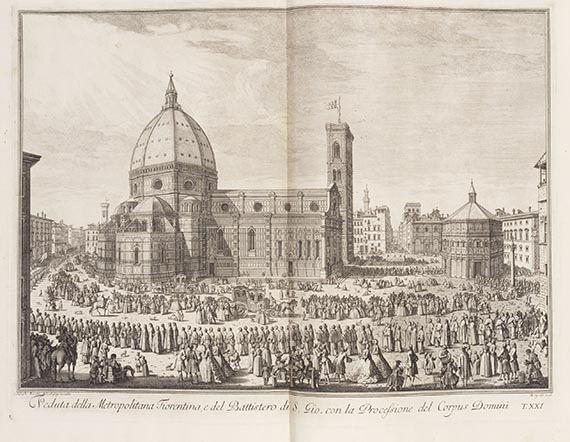 Giuseppe Zocchi - Vedute delle ville Toscana - Scelta die XXIV vedute della Firenze - 