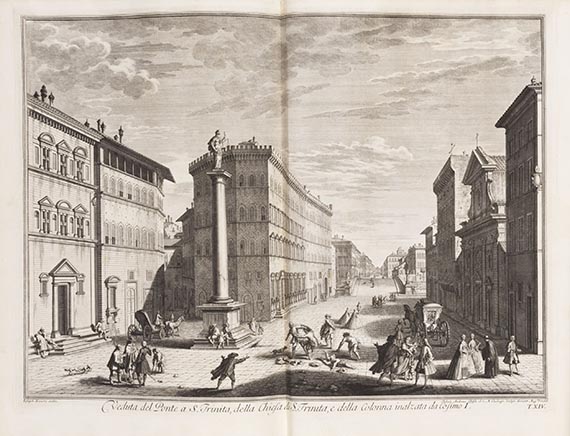 Giuseppe Zocchi - Vedute delle ville Toscana - Scelta die XXIV vedute della Firenze - 