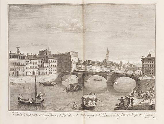 Giuseppe Zocchi - Vedute delle ville Toscana - Scelta die XXIV vedute della Firenze - 