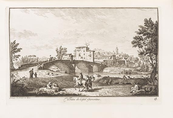 Giuseppe Zocchi - Vedute delle ville Toscana - Scelta die XXIV vedute della Firenze - 