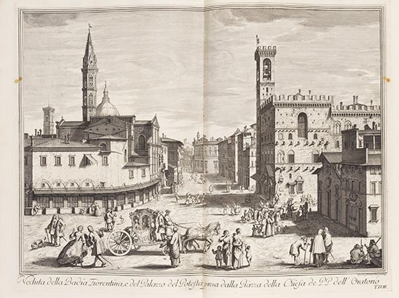 Giuseppe Zocchi - Vedute delle ville Toscana - Scelta die XXIV vedute della Firenze