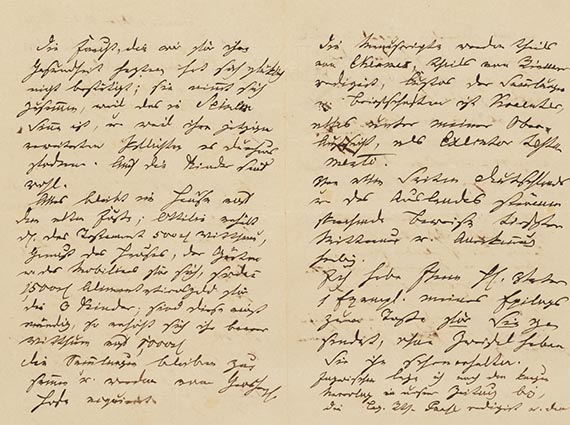 F. von Müller - Brief an Nicolovius, 4 S.
