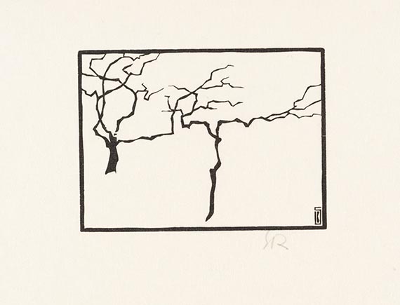 Schmidt-Rottluff - Bäume im Winter