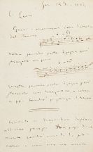 Guiseppe Verdi - Brief an Léon Escudier