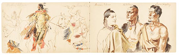 Karl Bodmer - Skizzenbuch - 