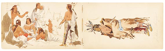Karl Bodmer - Skizzenbuch - 