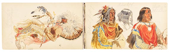 Karl Bodmer - Skizzenbuch - 