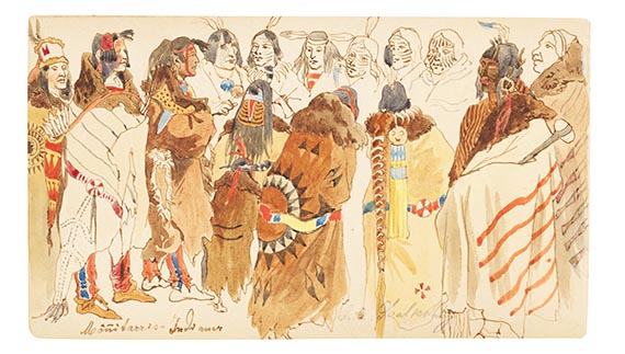 Karl Bodmer - Skizzenbuch - 