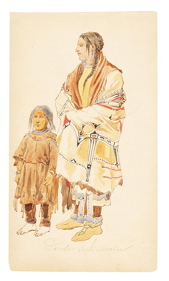 Karl Bodmer - Skizzenbuch - 