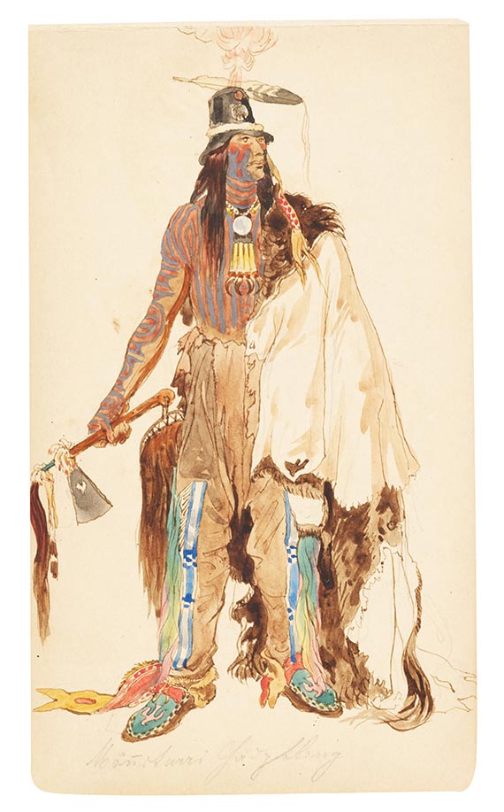 Karl Bodmer - Skizzenbuch - 