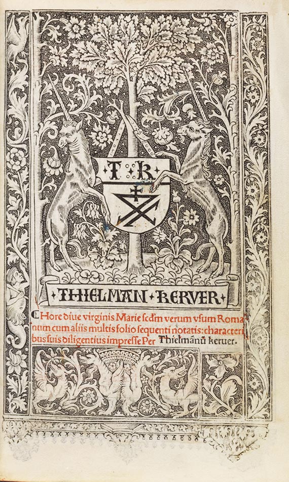  Stundenbuch - Horae Beatae Mariae Virginis - 