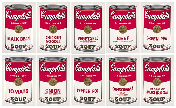 Andy Warhol - Campbell's Soup I (10 Blatt) - 