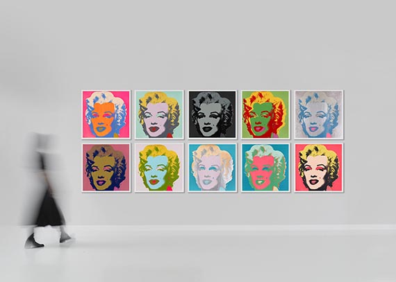 Andy Warhol - Marilyn Monroe (10 Blatt) - 