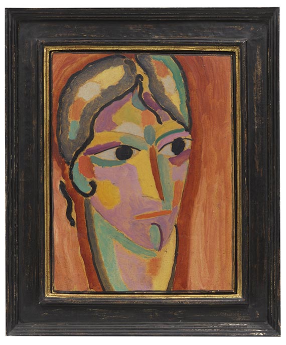 Alexej von Jawlensky - Mystischer Kopf: Trotz - 