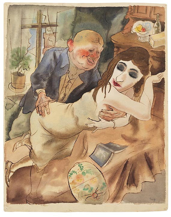 Grosz - Liebespaar
