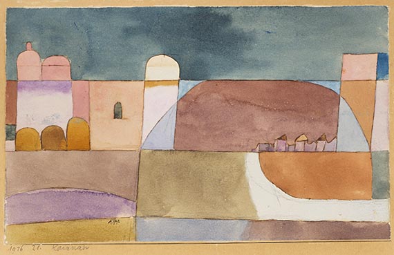 Klee - Kairuan (Kairuan mit den Kamelen und dem Esel)