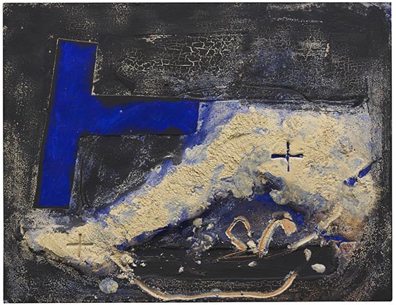 Tàpies - Cama i blau