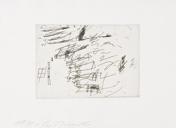 Cy Twombly - Sketches (6 Blätter) - 