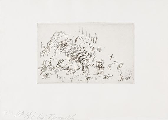 Cy Twombly - Sketches (6 Blätter) - 