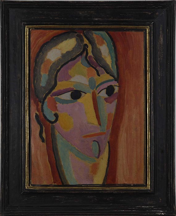 Alexej von Jawlensky - Mystischer Kopf: Trotz - Frame image
