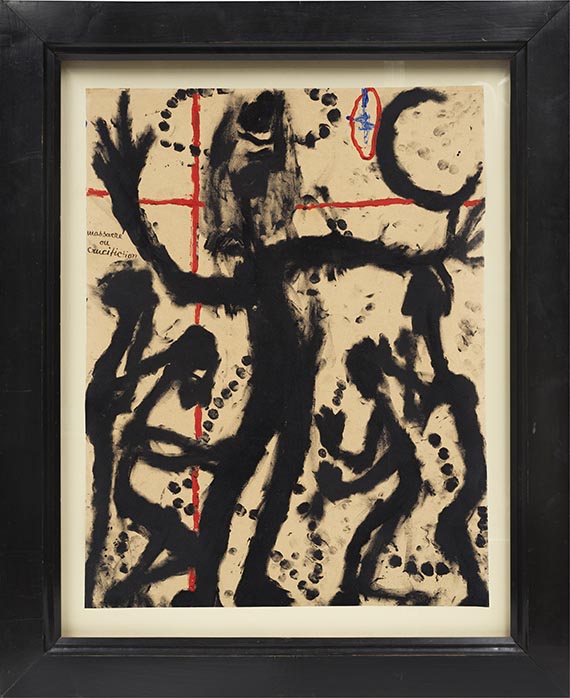 Louis Soutter - Massacre ou crucification - Frame image