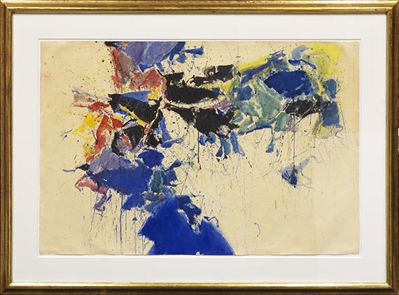 Sam Francis - Fragment of pure land - Frame image