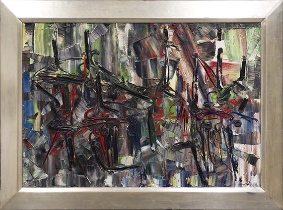 Jean Paul Riopelle - Trapèze - Frame image
