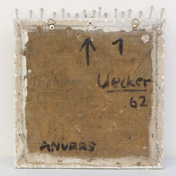 Günther Uecker - Anvers - Back side
