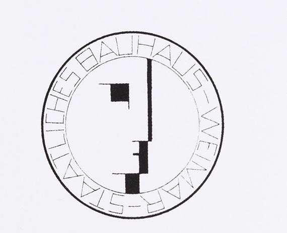 Illustration  for: Oskar Schlemmer, the Weimar Bauhaus emblem, 1922, Oskar Schlemmer Archive.