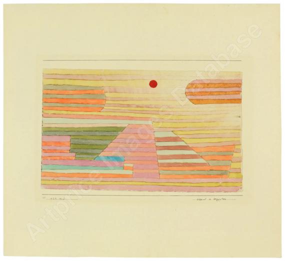 PAUL KLEEAbend in Aegypten (1...