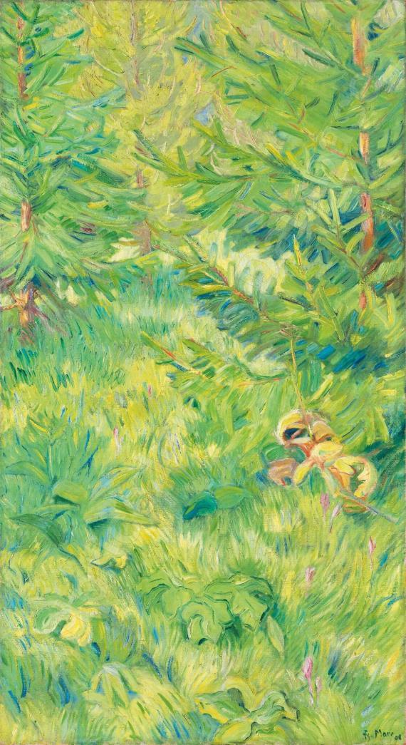 FRANZ MARCGrüne Studie, 1...