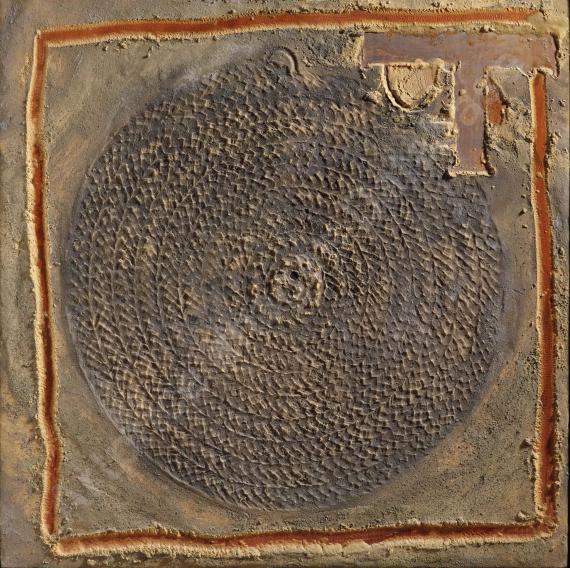 ANTONI TÀPIESSnake in a square (1...