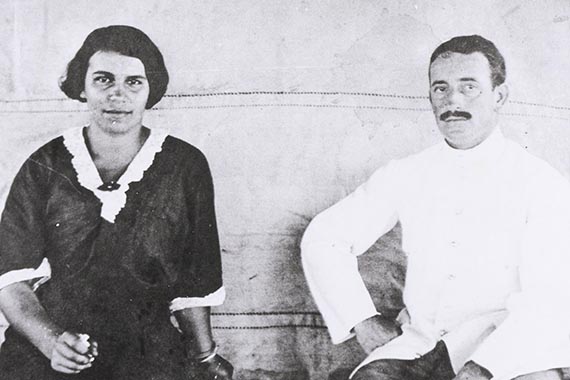 Illustration  for: Lotte and Hermann Max Pechstein on their trip to Palau, 1914. © Pechstein 2025 Hamburg / Berlin / VG Bild-Kunst, Bonn 2025