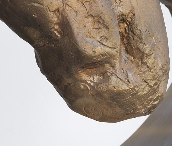 Wolfgang Mattheuer - Sisyphos im Rad - 
