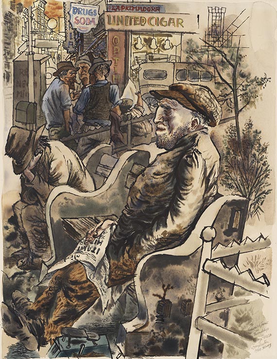 Grosz - The Shoeshine Man