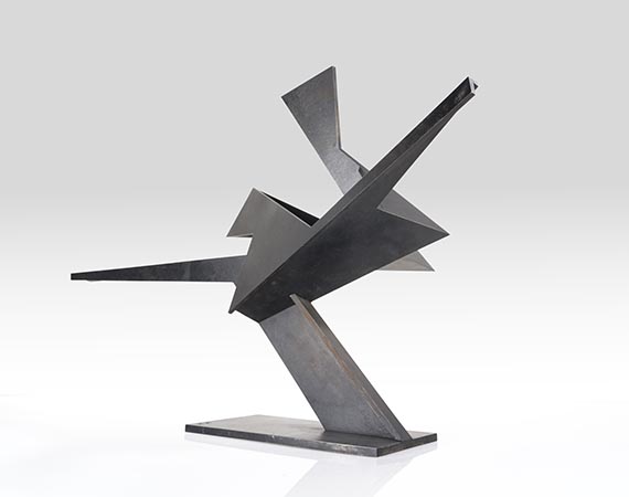 Hans Uhlmann - Stahlskulptur - 