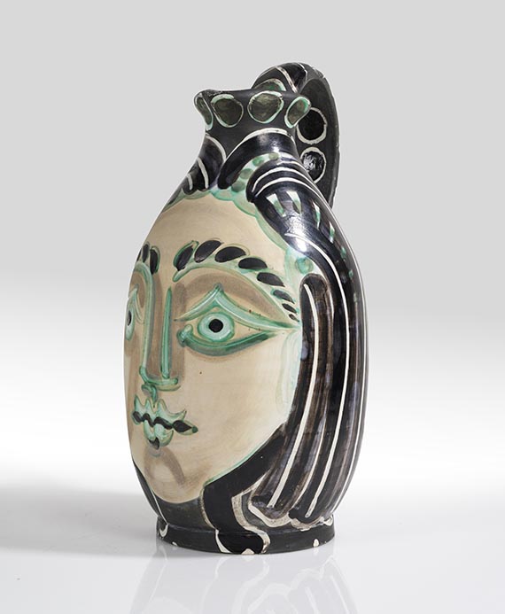 Pablo Picasso - Bearded man's wife - 