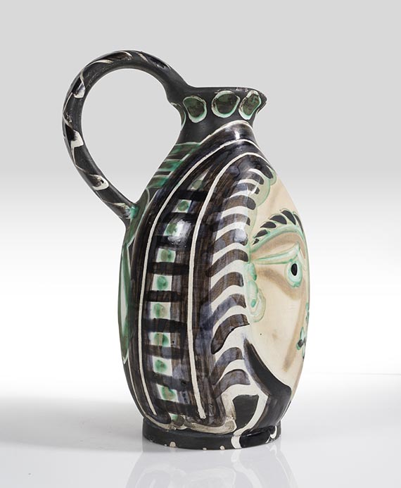 Pablo Picasso - Bearded man's wife - 