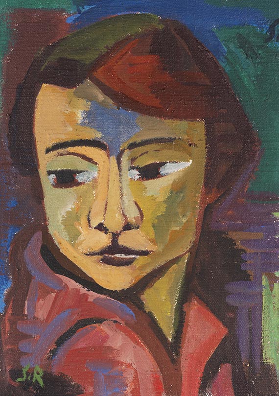 Schmidt-Rottluff - Mädchenkopf