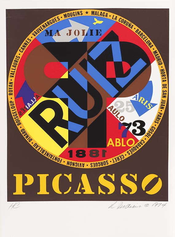  Mappenwerk / Portfolio - Hommage à Picasso - 